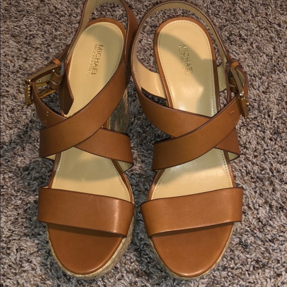 Michael Kors wedge heels